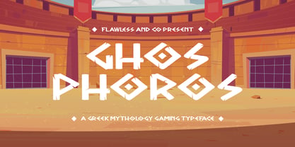 Ghosphoros Font Poster 1