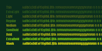 Morakot Font Poster 8
