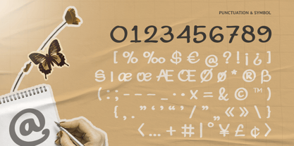 Bungaria Font Poster 12