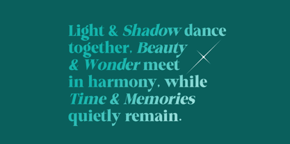 Belove Roxenia Font Poster 4