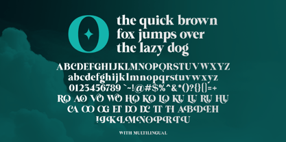 Belove Roxenia Font Poster 9