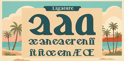Calvoire Font Poster 2