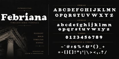 Febriana Font Poster 8