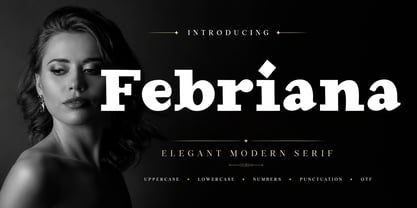 Febriana Font Poster 1