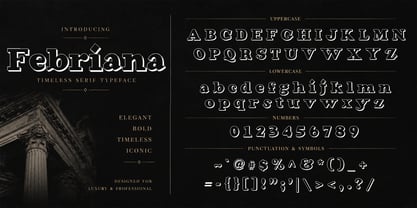 Febriana Font Poster 10