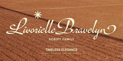 Livorielle Bravelyn Font Poster 1