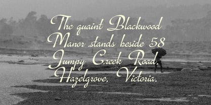 Livorielle Bravelyn Font Poster 8