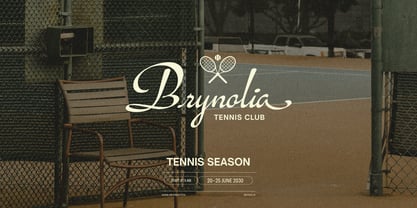 Livorielle Bravelyn Font Poster 3