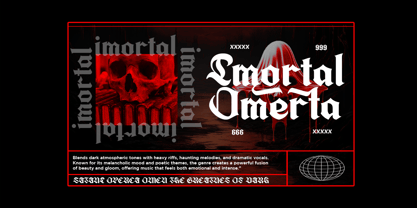Mantela Font Poster 3