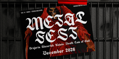 Mantela Font Poster 9