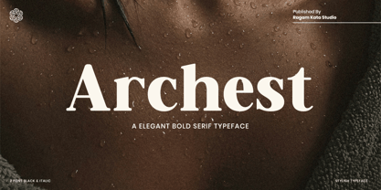 Archest Font Poster 1