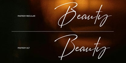 Pastedy Font Poster 9
