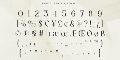 Brivele Font Poster 5