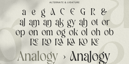 Brivele Font Poster 2