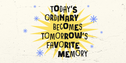 Common Place Font Poster 2