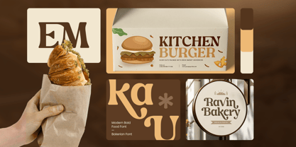 Bakerian Font Poster 2
