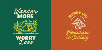 Gambiro Holiday Font Poster 3