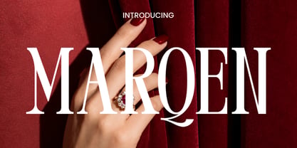 Marqen Font Poster 1
