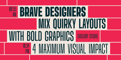 Monfy Font Poster 2
