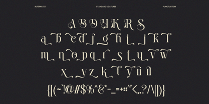Sefina Brandish Font Poster 10