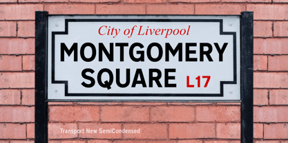 Transport New Font Poster 9
