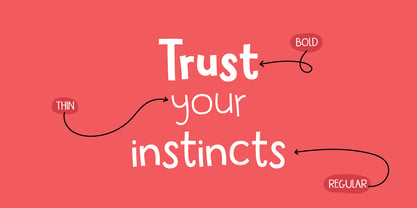 Perfect Timing Font Poster 7