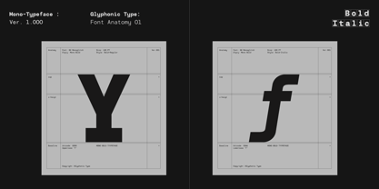 GC Monoglitch Font Poster 6