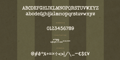 Penlore Font Poster 10
