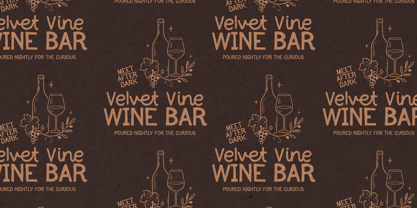 Penlore Font Poster 7