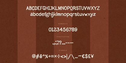 Penlore Font Poster 9