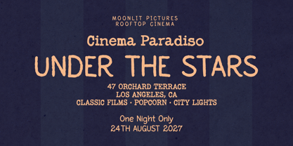 Penlore Font Poster 13