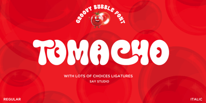 Tomacho Font Poster 1