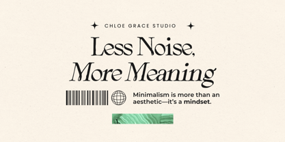 Arthouse Cinema Font Poster 11