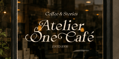 Arthouse Cinema Font Poster 5