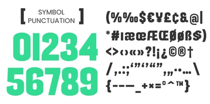 Boltron Font Poster 4