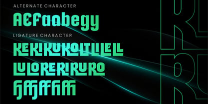 Boltron Font Poster 5