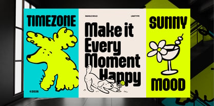 Smigle Font Poster 2