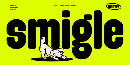 Smigle Font Poster 1