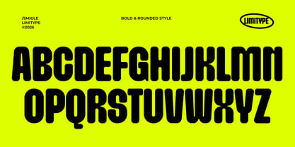 Smigle Font Poster 7