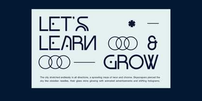 Sogea Font Poster 5
