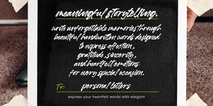 Barellys Albion Font Poster 2