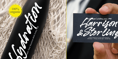 Barellys Albion Font Poster 4