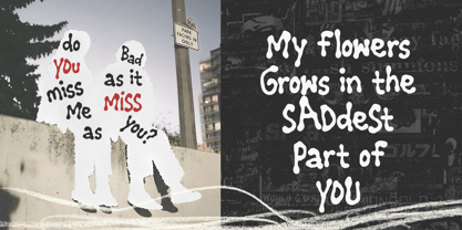 Barisan Patah Hati Font Poster 4
