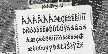 Barisan Patah Hati Font Poster 8
