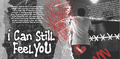 Barisan Patah Hati Font Poster 3