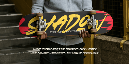 Under Holliw Font Poster 5