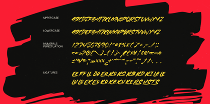 Under Holliw Font Poster 8