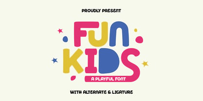 Funkids Font Poster 1