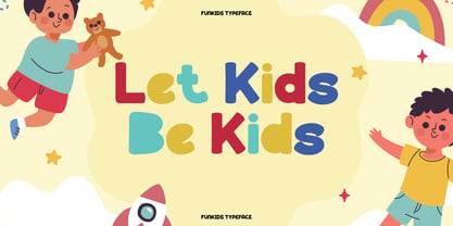 Funkids Font Poster 2