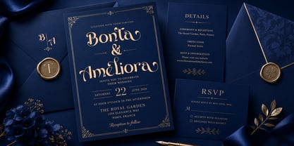 Thawain Serif Font Poster 7